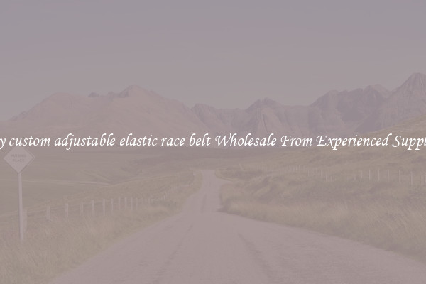 Buy custom adjustable elastic race belt Wholesale From Experienced Suppliers
