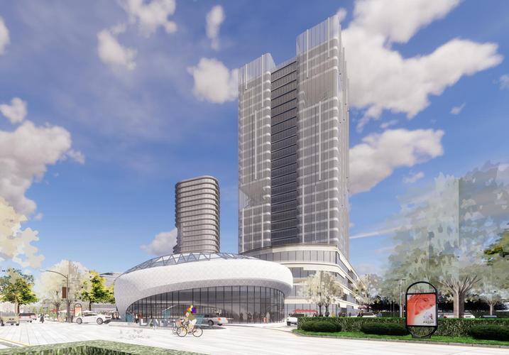 朗詩售樓示范區建筑模型設計